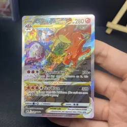 Pokemon TCG Charizard VStar SWSH262 Black Star Promo English - Image 3