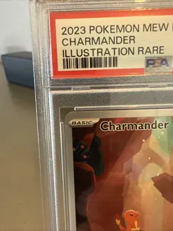 Pokemon 2023 SV 151 Charmander Illustration Rare PSA 10 - Image 2