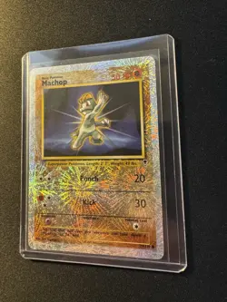 Machop Reverse Holo 79/110 Legendary Collection 2002 Pokemon TCG LP - WOTC - Image 3