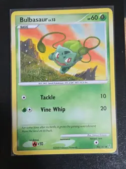 Pokemon TCG Bulbasaur Supreme Victors 93/147 Card LP/NM - Image 1