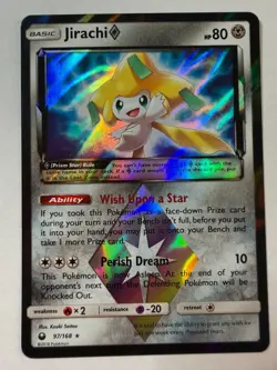 Pokemon Jirachi Prism Star 97/168 Holo Foil Rare Celestial Storm - Image 1