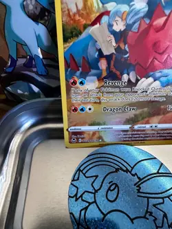 Pokemon TCG Druddigon TG09/TG30 Ultra Rare Silver Tempest - Image 5