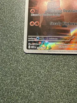 Pokemon Charmander 168/165 Illustration Rare Full Art Holo 151 Basic - Image 5