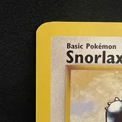 Snorlax 27/64 Jungle Regular Non Holo Unlimited Pokemon WOTC LP - Image 2