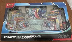 Pokemon TCG Greninja ex & Kingdra ex Special Collection - New & Sealed - Image 1