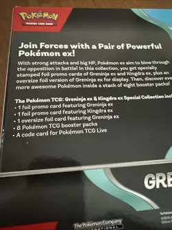 Pokemon TCG Greninja ex & Kingdra ex Special Collection - New & Sealed - Image 5