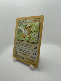 1999 Pokemon Base Set Raichu 14/102 Holo Rare WOTC – LP - Image 2