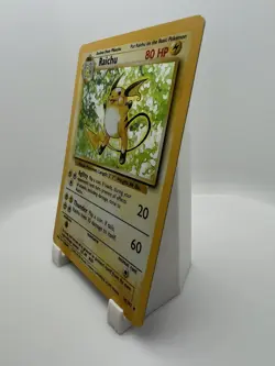 1999 Pokemon Base Set Raichu 14/102 Holo Rare WOTC – LP - Image 3