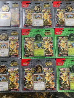 9X Pokemon Mega Evolution: Ascended Heroes 2-Pack Blister Collection New - Image 3