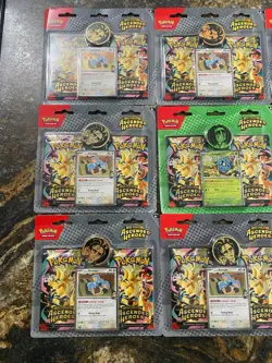 9X Pokemon Mega Evolution: Ascended Heroes 2-Pack Blister Collection New - Image 4