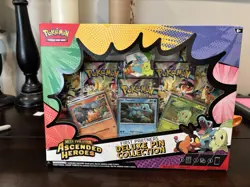 Pokemon TCG Ascended Heroes First Partner Deluxe Pin Collection - Sealed a - Image 1