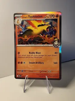 Ethan's Typhlosion 034/182 Sv10: Destined Rivals Holo Pokemon TCG NM - Image 1