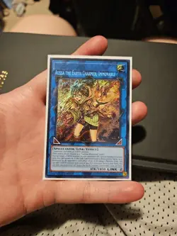 misprint name shift Aussa the Earth Charmer, Immovable Secret RA04-EN078 yugioh - Image 2