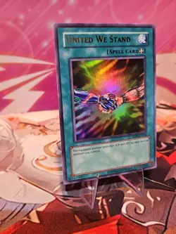 United We Stand RP02-EN038 (2020 Date Reprint) Unlimited Ultra Rare LP - Image 2