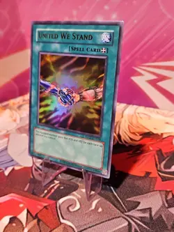 United We Stand RP02-EN038 (2020 Date Reprint) Unlimited Ultra Rare LP - Image 3