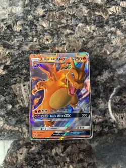 Pokemon TCG Charizard GX SM211 Full Art Holo Promo Card - Image 1