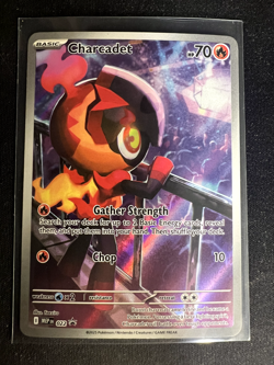 Charcadet Promo 022 - Pokemon Card - Near Mint - Phantasmal Flames Promo - Image 1