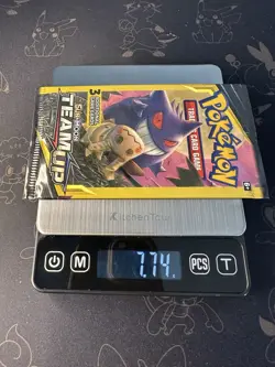 Rare Pokemon Team Up 3 Card Factory Sealed Booster Pack HEAVY 7.74g - Image 1