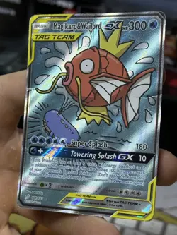 Magikarp & Wailord GX 161/181 Team Up 2019 Alt Art Tag Team Pokemon Card TCG - Image 4