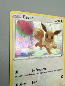 Eevee COSMOS HOLO Black Star PROMO card SWSH212 Sword & Shield Pokemon TCG 2022 - Image 2