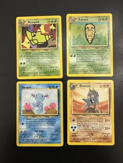 NEO Discovery Set Pokemon 4 Card Uncommon / Common Lot LP - Image 1