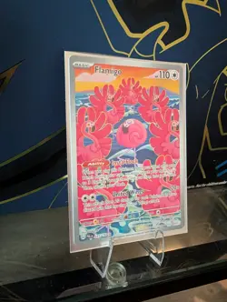 Pokemon Paldea Evolved Flamingo Illustration Rare Holo Card 227/193 TCG - Image 2
