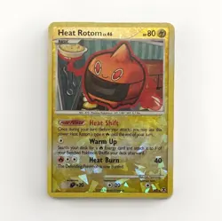 Pokemon Heat Rotom Lv.46 Holo Rare Card HR3 Rising Rivals 80HP Basic 2009 - Image 1