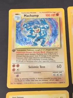 Vintage Holo Rare Pokemon Card Lot WOTC 1999 - Fossil, Jungle, Base Set - MP/HP - Image 2