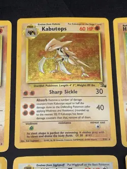 Vintage Holo Rare Pokemon Card Lot WOTC 1999 - Fossil, Jungle, Base Set - MP/HP - Image 3