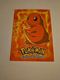 1999 Topps #04 Charmander Pokemon TV Animation Edition Vintage Card - Image 1
