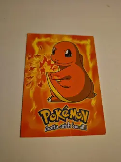 1999 Topps #04 Charmander Pokemon TV Animation Edition Vintage Card - Image 4