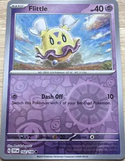 Flittle 102/198 Scarlet and Violet Base Set Reverse Holo Pokemon Card MINT - Image 1