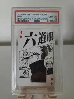 PSA 10 - Pain - Big Four Weekly Shonen Jump 40th Anniversary Playing Cards - Image 1