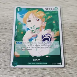 One Piece Nami EB02-017 Extra Booster Anime 25th Character Card Regular - Image 1
