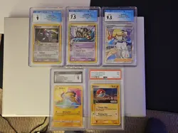 5 Graded Pokemon Card Slab Lot CGC 10 / PSA/ Stamped Ex Era Reverses - Image 1