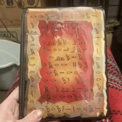 Yugioh Egyptian Card Binder - 20 Page Binder (2002) used from childhood - Image 1