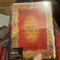 Yugioh Egyptian Card Binder - 20 Page Binder (2002) used from childhood - Image 3