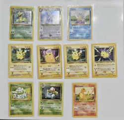 Vintage Pokemon Card Lot! 1st Ed / Base Set / & More! - Image 1