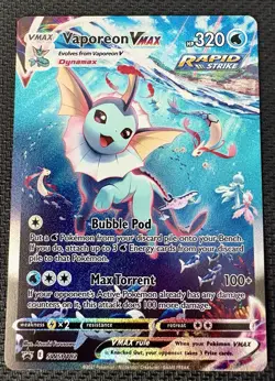 Vaporeon VMAX - SWSH182 Promo SWSH: Sword & Shield Promo Cards SWSH182 NM - Image 1