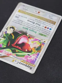 Rayquaza C LV.X DP47 Diamond and Pearl Holo HP/DMG Pokemon Card - Image 5