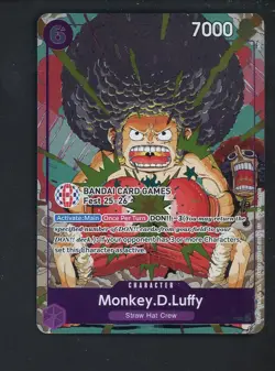 #3 2025 One Piece Promos Bandai Card Games Fest #073 Monkey D. Luffy - Image 1