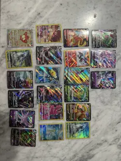 Pokemon Card Lot [korean] Mint Condition 65 full art cards and 7 booster packs - Image 3