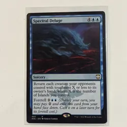 Spectral Deluge - Commander: Kaldheim Regular - mtg - NM - Image 1