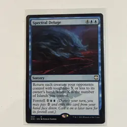 Spectral Deluge - Commander: Kaldheim Regular - mtg - NM - Image 2