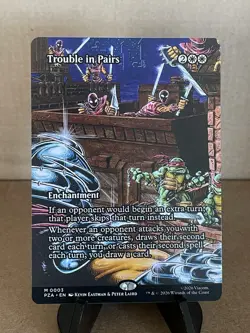 Trouble In Paris Borderless Mtg Teenage Mutant Ninja Turtles Mythic 0003 - Image 1