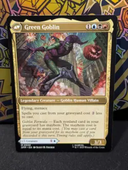 Magic The Gathering Green Goblin/ Norman NM Never Played - Image 1