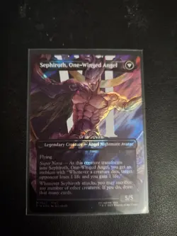 Sephiroth, Fabled SOLDIER (Borderless) (Surge Foil) Final Fantasy Foil - Image 1