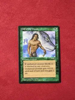 Gift Of The Woods - Alliances - MTG Magic The Gathering Classic 90’s Vintage - Image 1