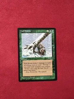 Hail Storm - Alliances - MTG Magic The Gathering Classic 90’s Vintage - Image 1