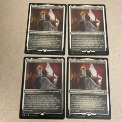 x4 Noble Heritage - Foil Etched R MTG Commander Legends: Battle for Baldur's Gat - Image 1